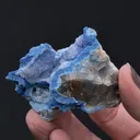 Shattuckite with Quartz - image 2