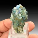 Shattuckite with Quartz, Chrysocolla - image 1