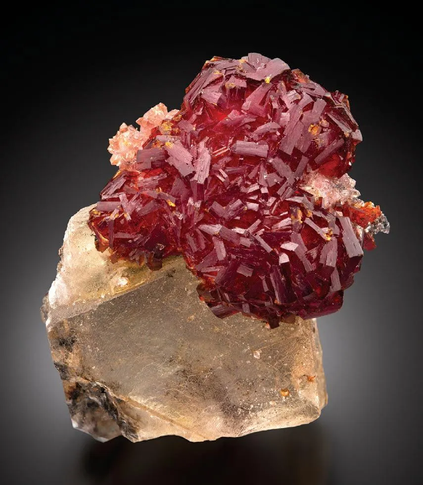 Shigaite, Barite, Rhodochrosite - image 1