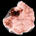 Shigaite on Rhodochrosite - image 1