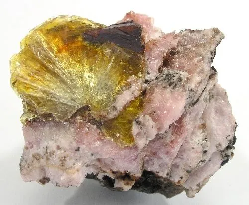 Shigaite, Rhodochrosite image