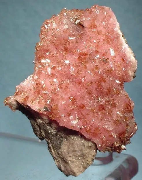 Shigaite, Rhodochrosite image