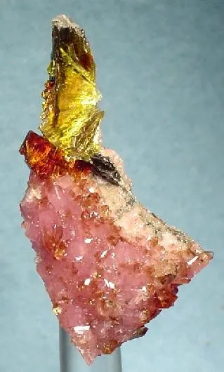 Shigaite, Rhodochrosite image