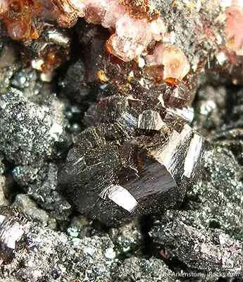 Shigaite, Rhodochrosite - image 4