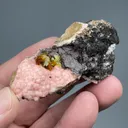 Shigaite with Rhodochrosite, Siderite - image 2