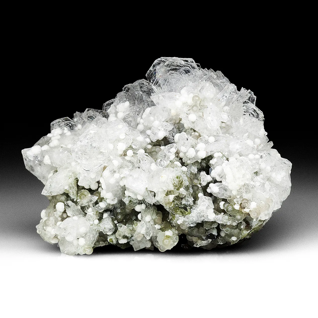 Shinichengite with Imayoshiite, Andradite - image 1