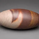 Shiva Lingam Stone; India, Narmada River - image 2