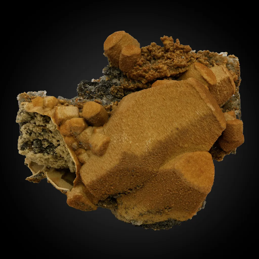 Siderite a. Calcite image