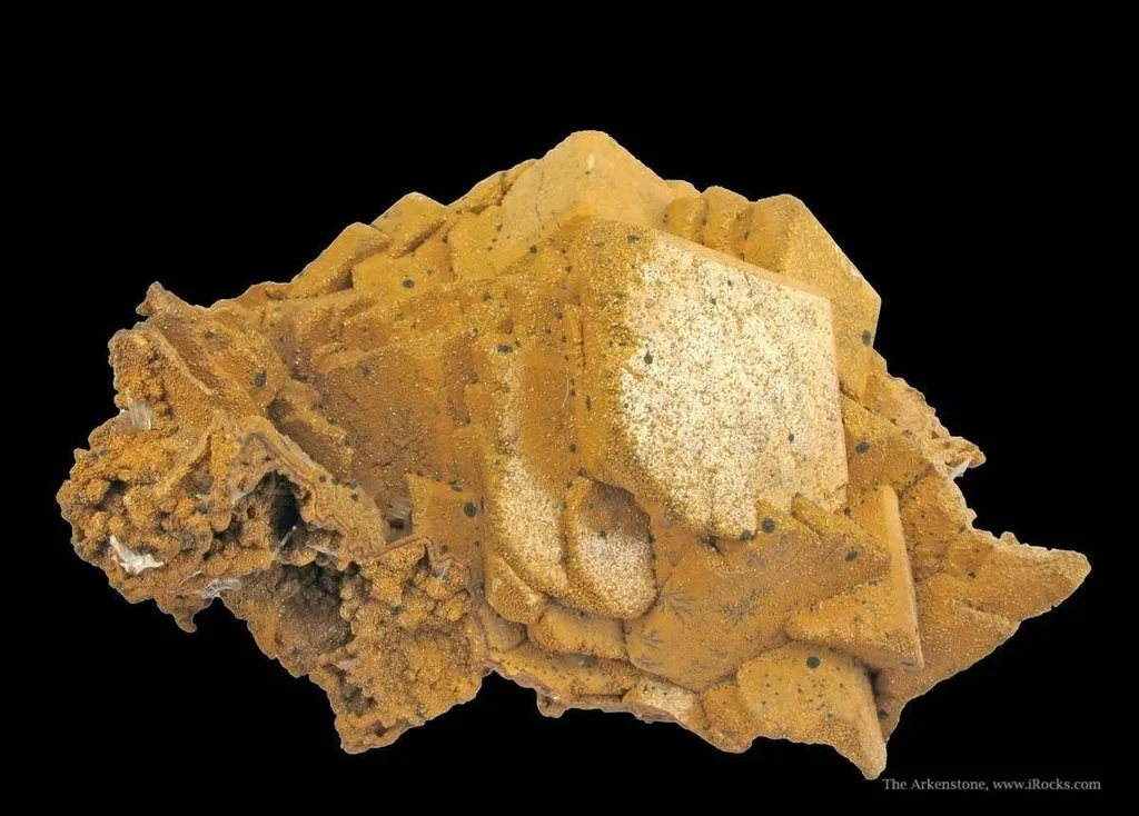 Siderite After Calcite, With Baryte - image 4