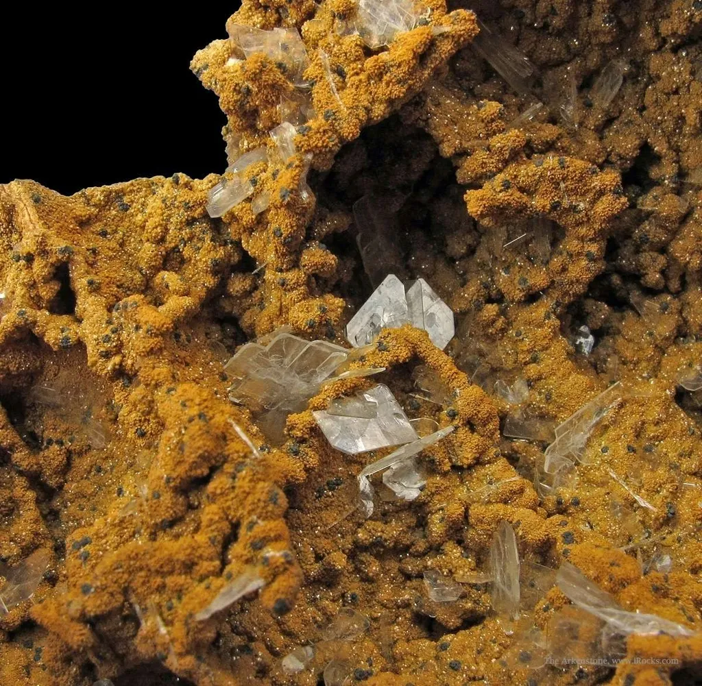 Siderite After Calcite, With Baryte - image 2