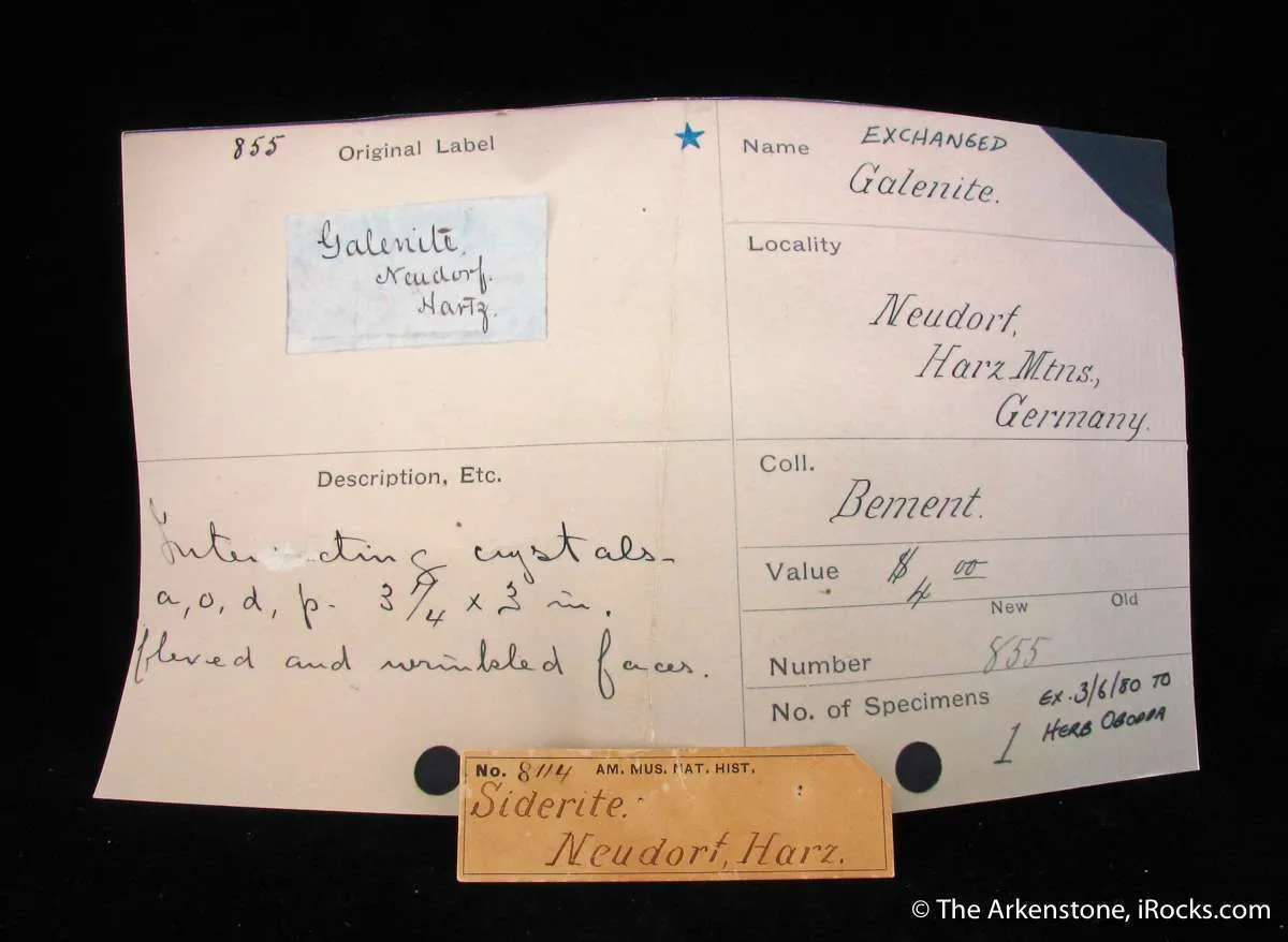 Siderite and Galena, with Quartz - image 3