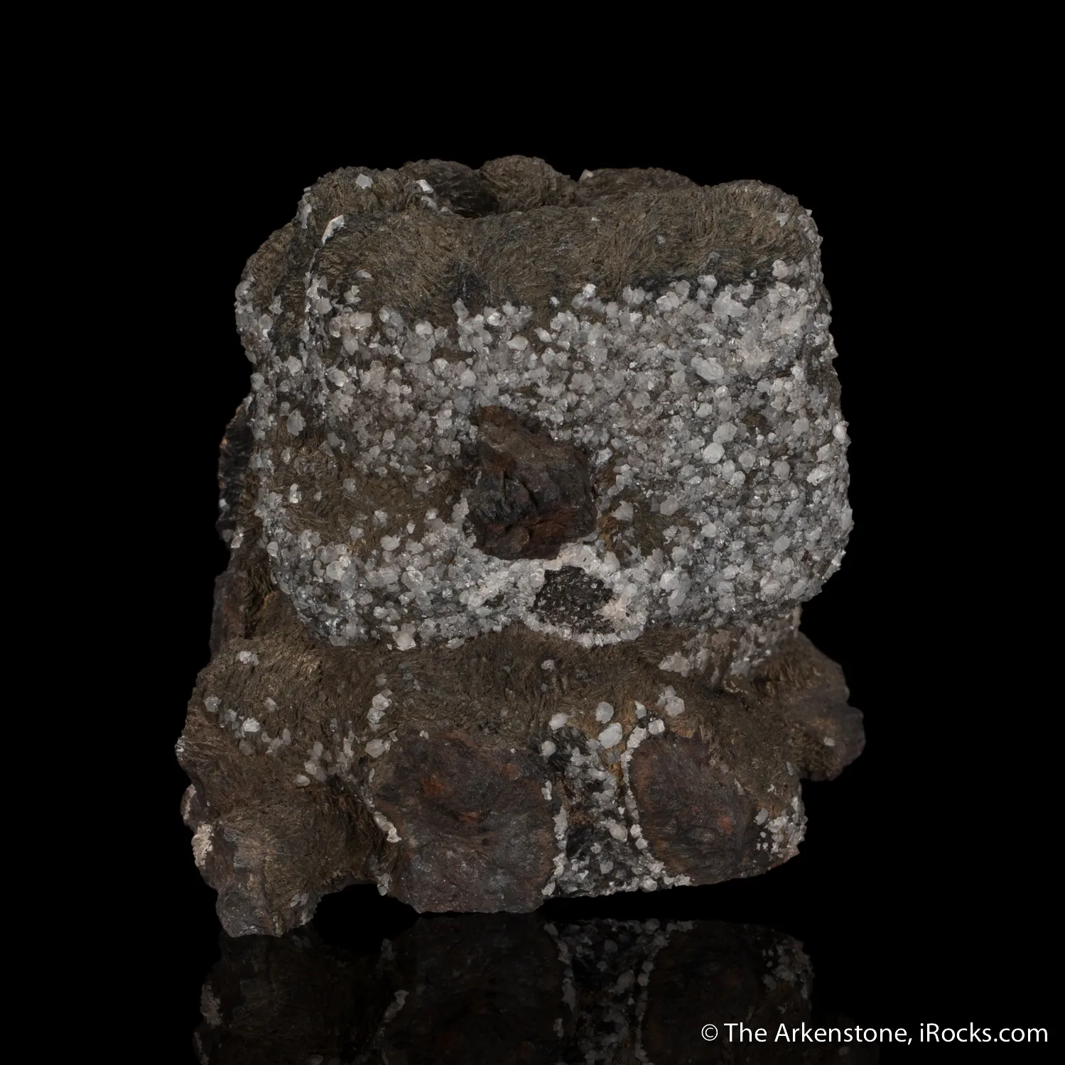 Siderite 'Box epimorph' after Fluorite - image 4