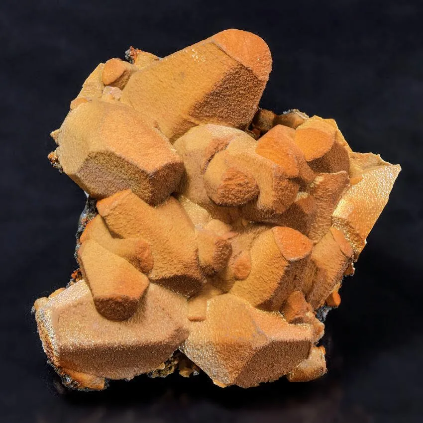 Siderite epimorph after Calcite with Sphalerite image