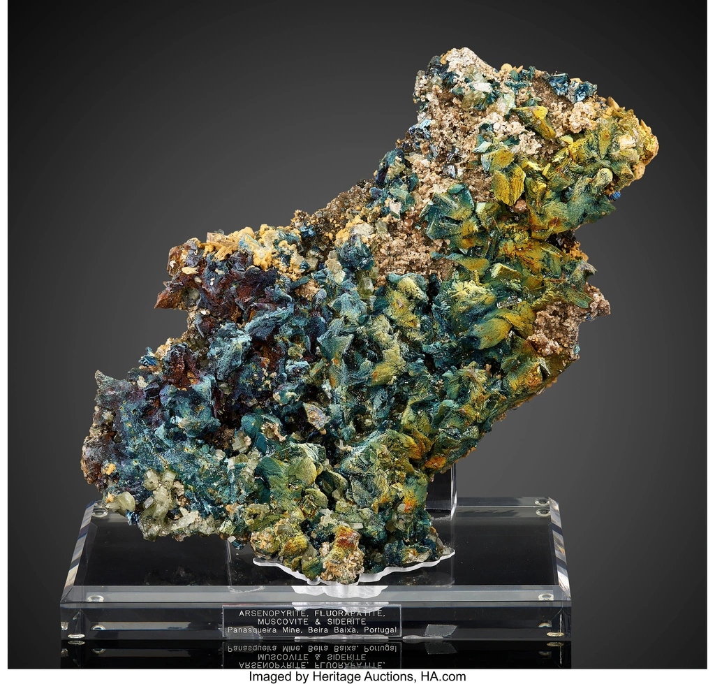 Siderite from Panasqueira Mines, Portugal image
