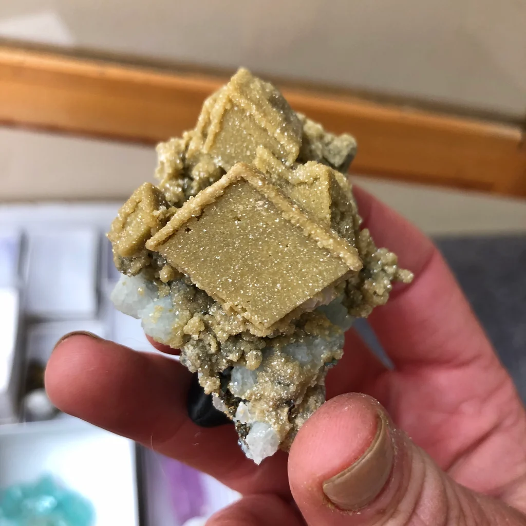 Siderite from Turț, Satu Mare County, Romania image
