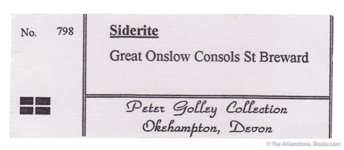 Siderite "Horse Tooth" on Quartz - image 7