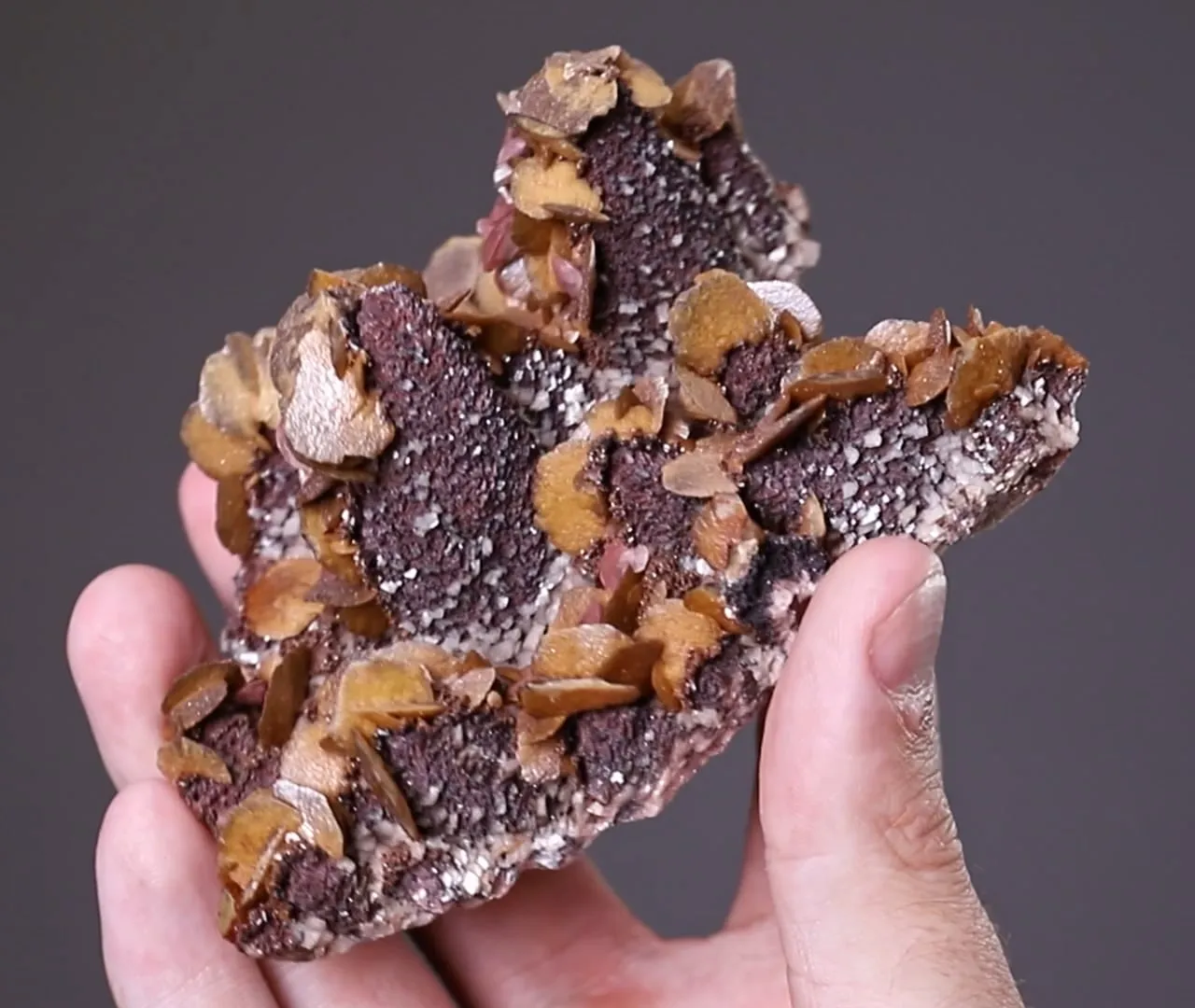 Siderite on Calcite - image 2