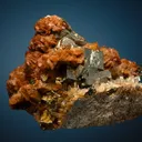 Siderite on Chalcopyrite and Pyrite - image 3