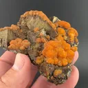Siderite on Chalcopyrite - image 1
