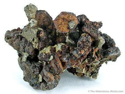 Siderite, on Pyrite - image 2