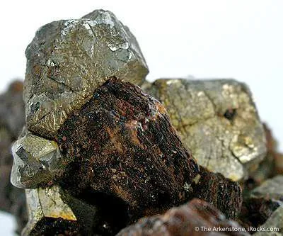 Siderite, on Pyrite - image 4
