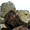 Siderite, on Pyrite - image 4