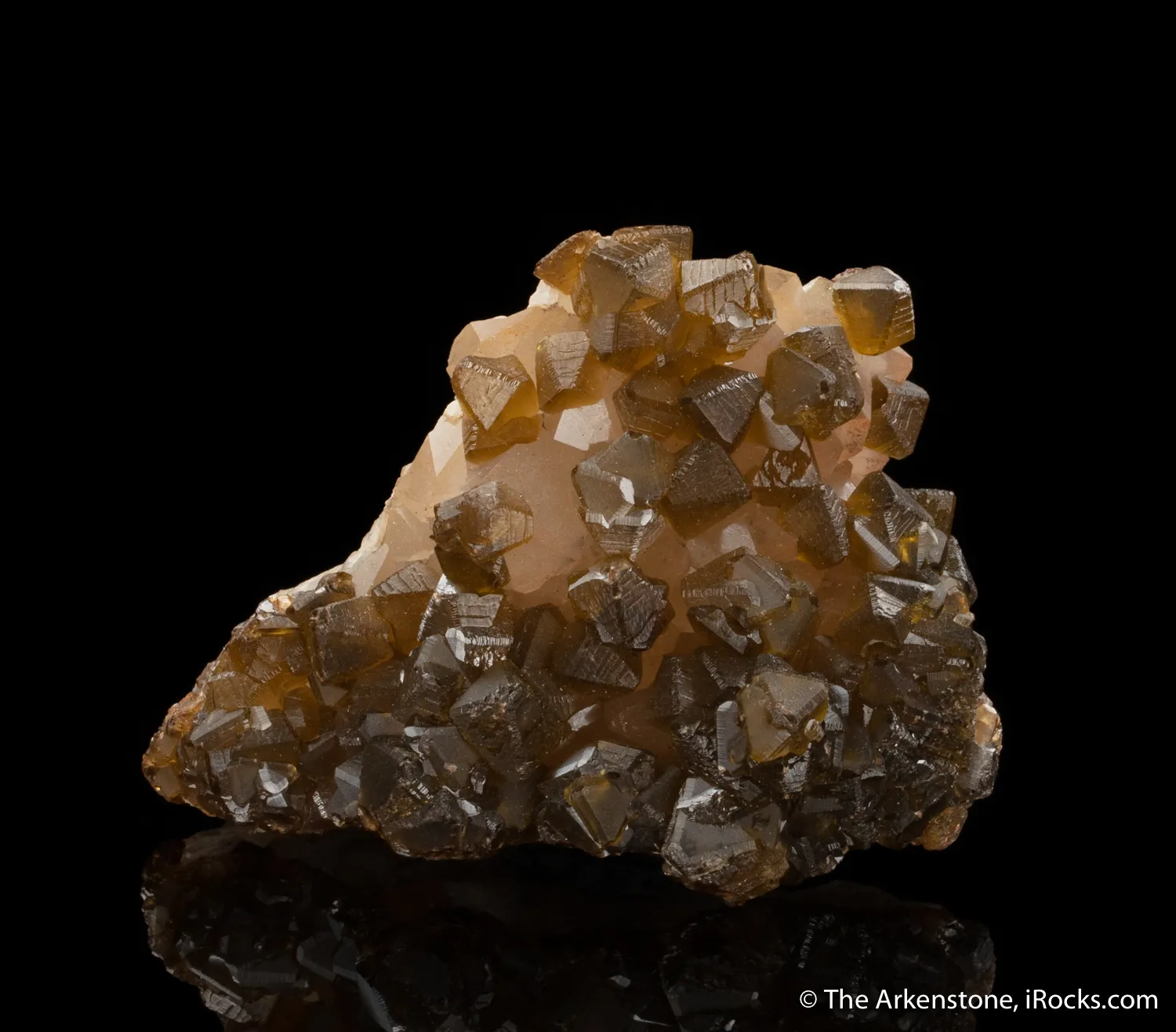 Siderite on Quartz - image 2