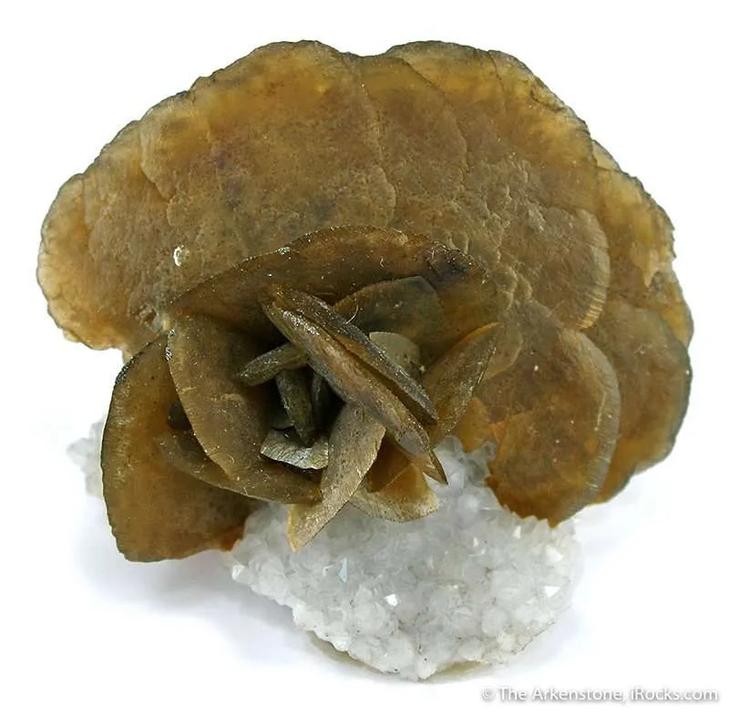 Siderite on Quartz image