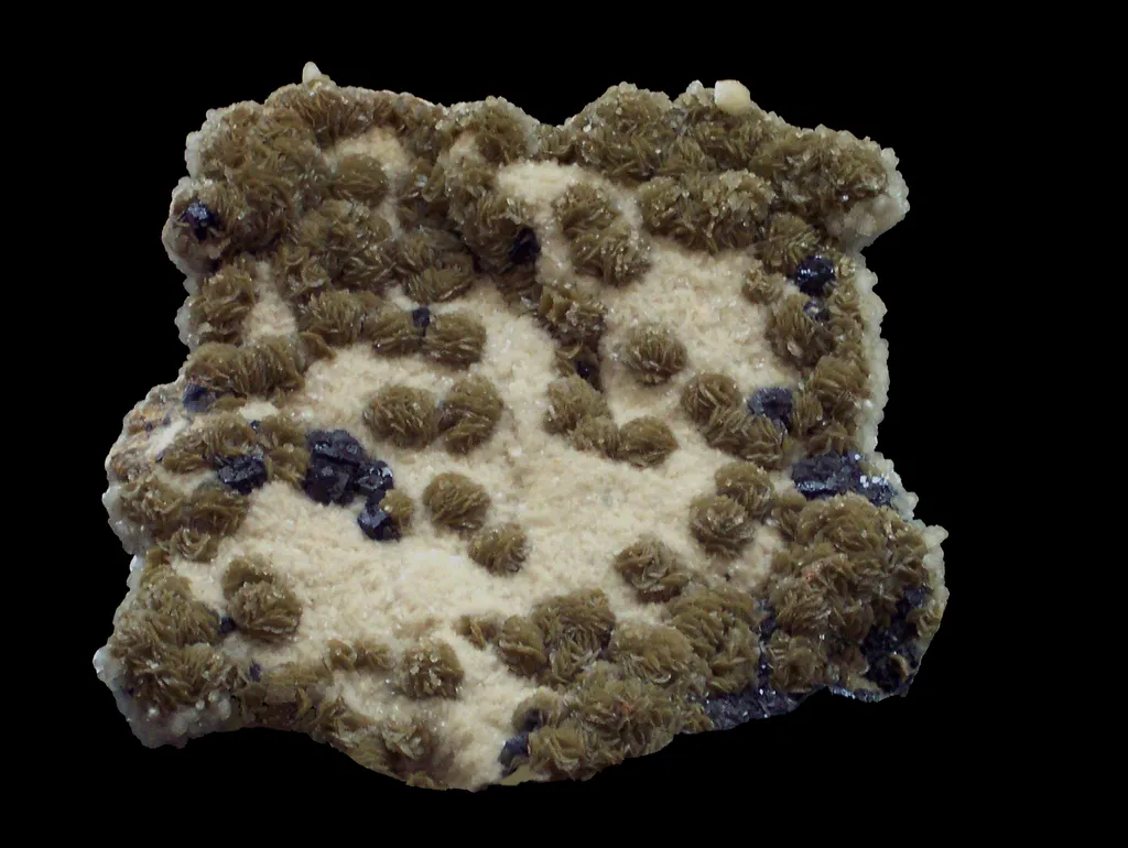 Sidérite , Peyrebrune, Carrière Carceler, Tarn, France - (trouvé) image