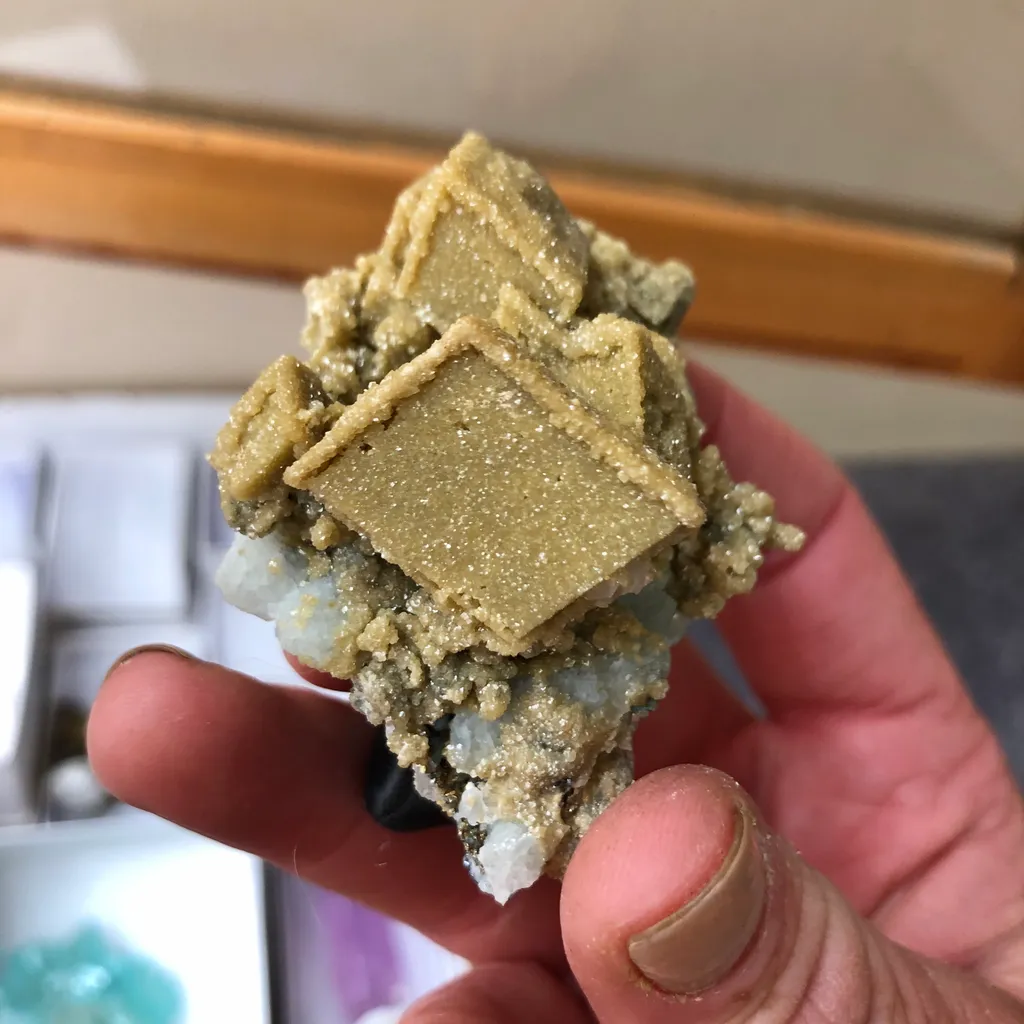 Siderite ps. Calcite