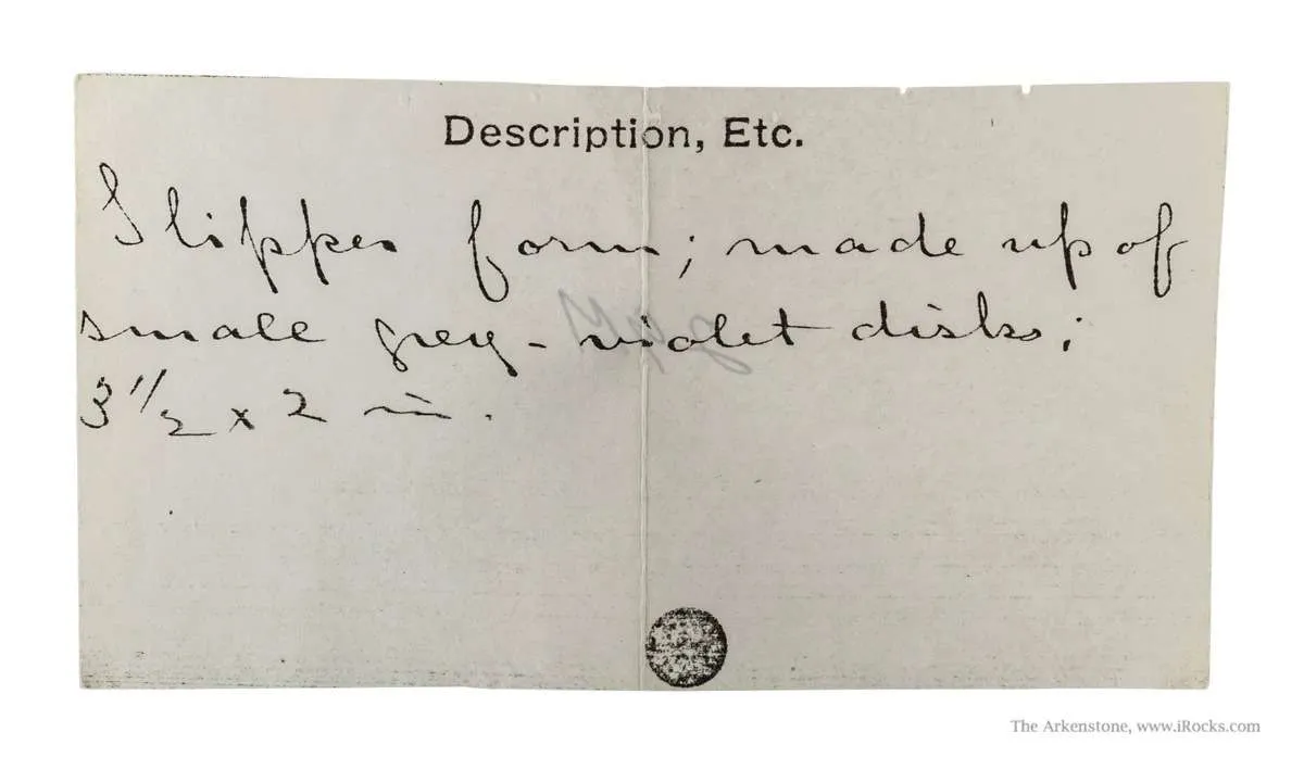 Siderite Pseudomorph After Baryte "Lady Slipper" - image 5