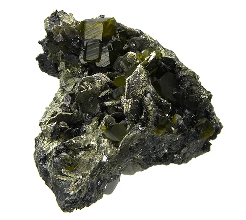 Siderite, Pyrite, Stannite image