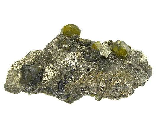 Siderite, Pyrite, Stannite image