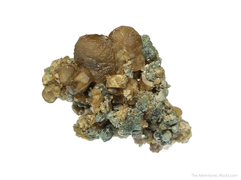 Siderite (rough and cut set) - image 3