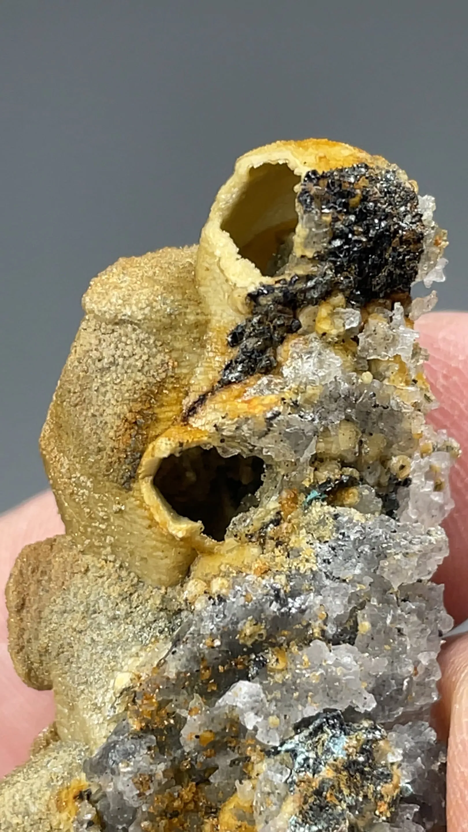 Siderite, Sphalerite after Calcite - image 2