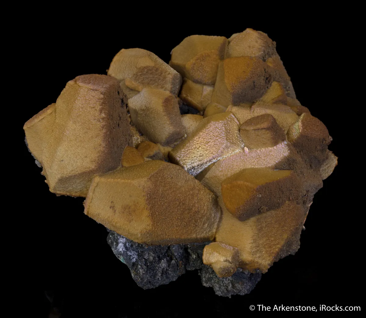 Siderite, Sphalerite cast after Calcite - image 13