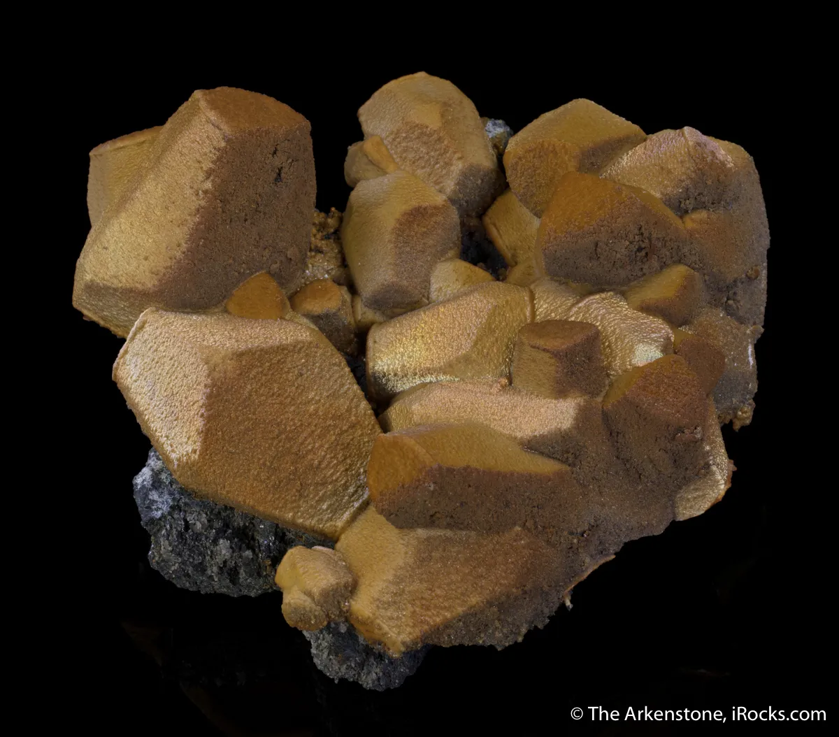 Siderite, Sphalerite cast after Calcite - image 9