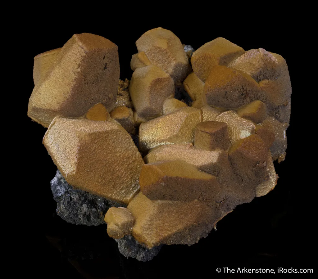 Siderite, Sphalerite cast after Calcite - image 2