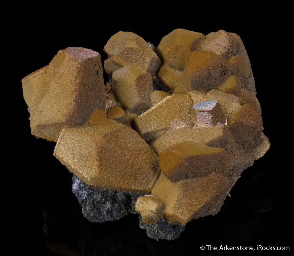 Siderite, Sphalerite cast after Calcite - image 5