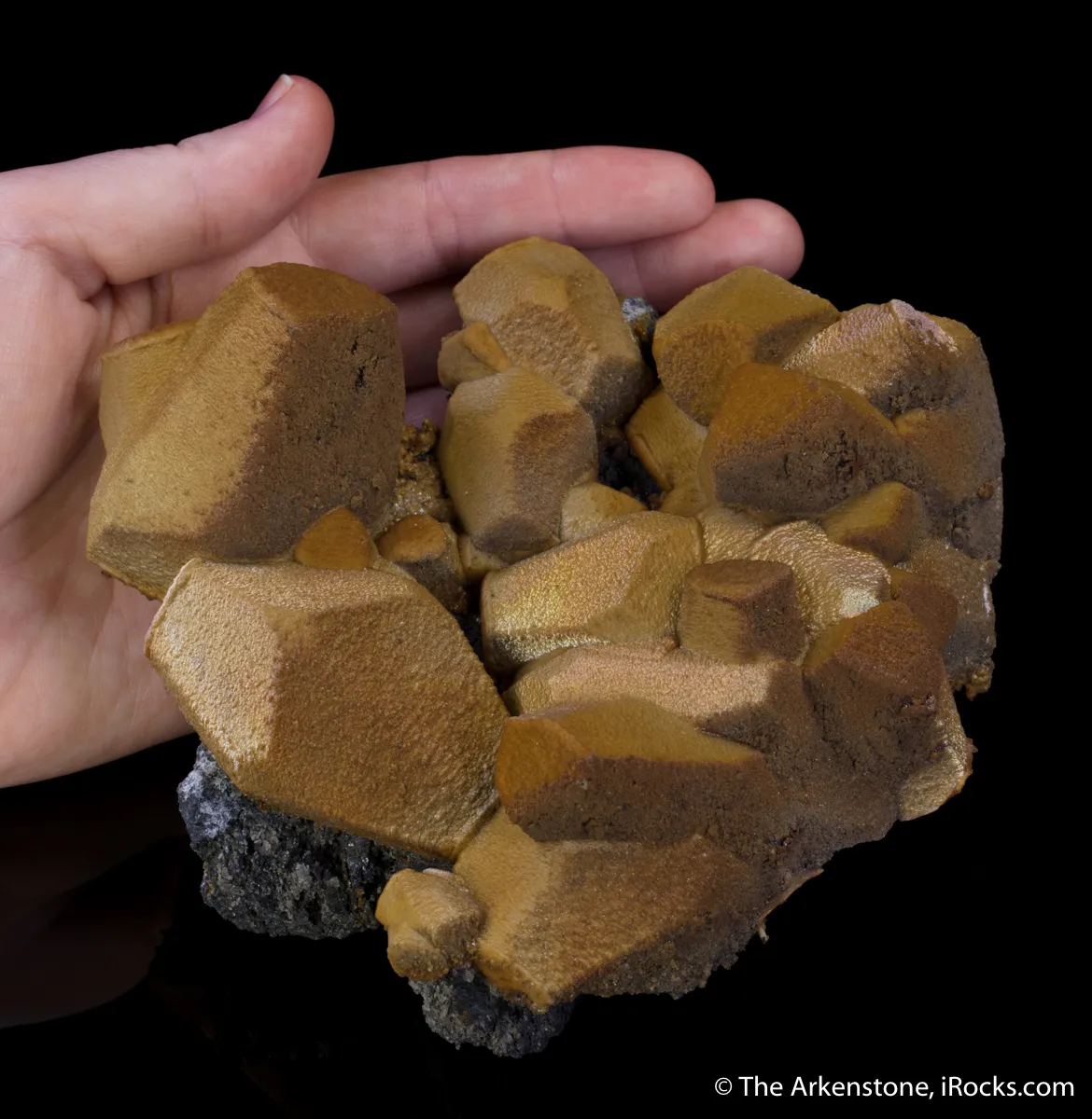 Siderite, Sphalerite cast after Calcite - image 7