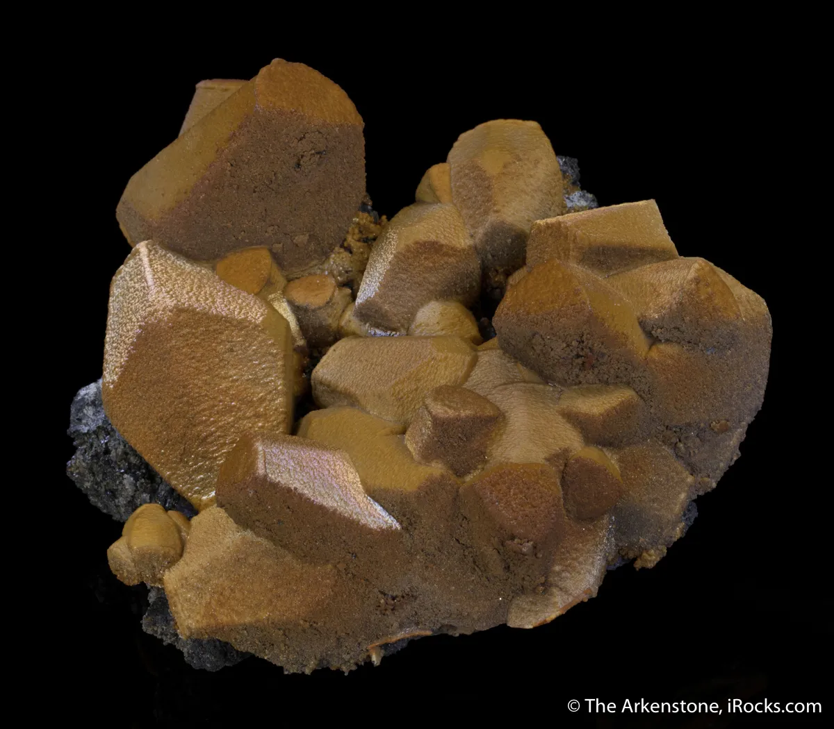 Siderite, Sphalerite cast after Calcite - image 11