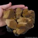 Siderite, Sphalerite cast after Calcite - image 14