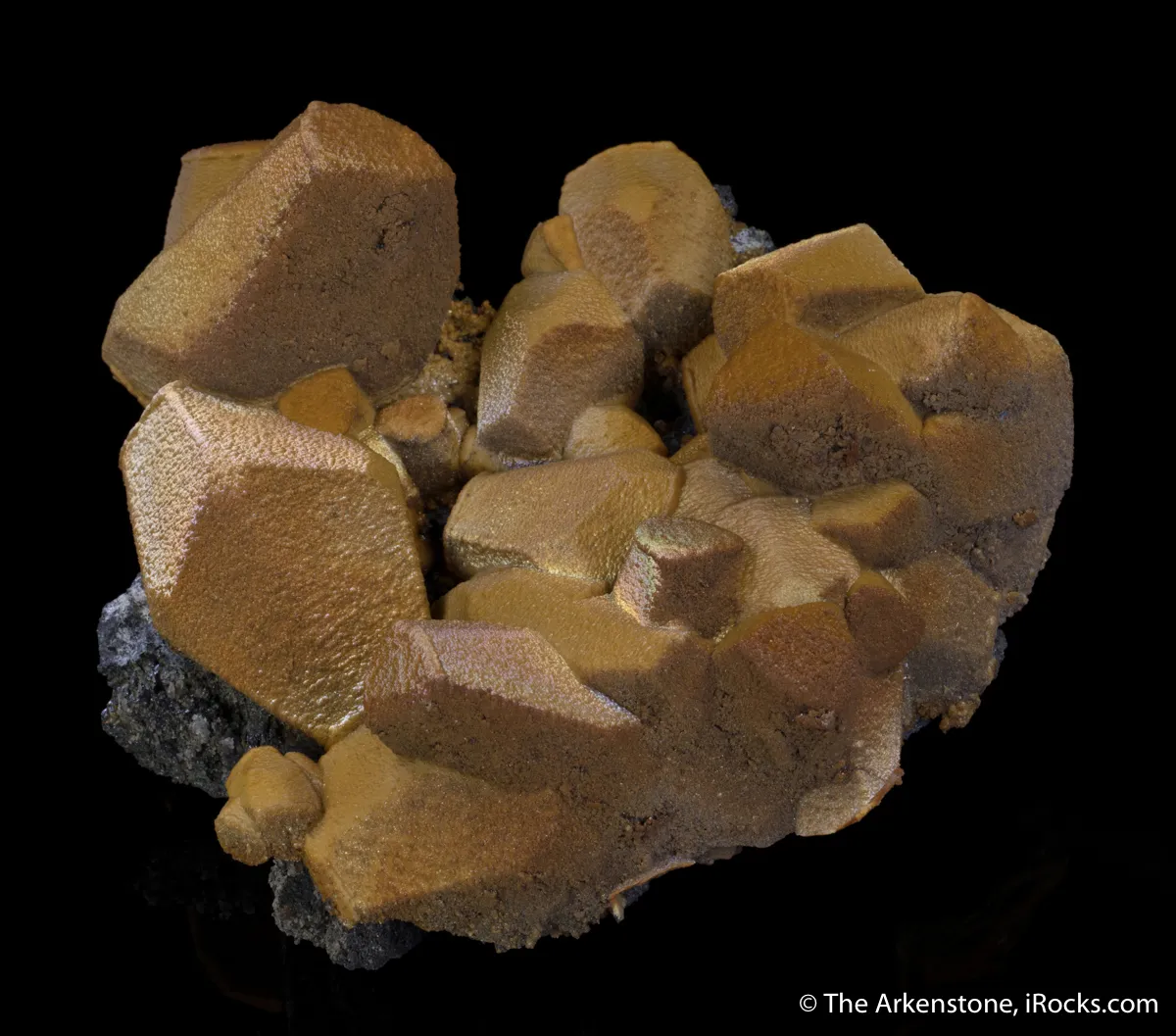 Siderite, Sphalerite cast after Calcite - image 3
