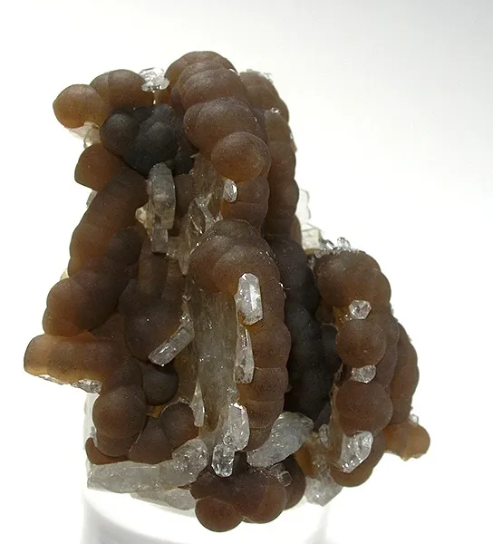 Siderite (Var: Spharosiderite), Baryte image