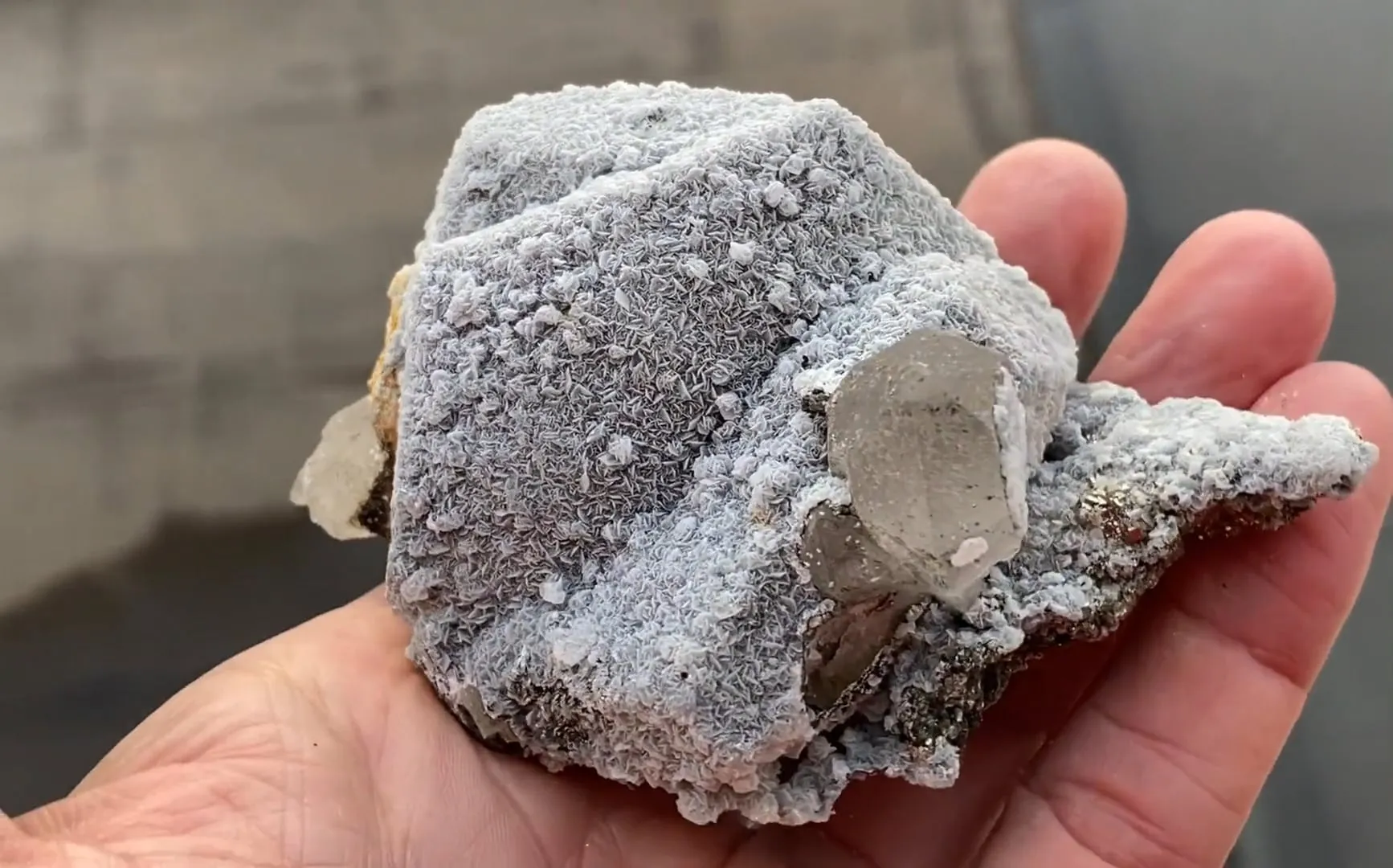 Siderite with Calcite and Quartz - image 1