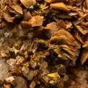 Siderite with Chalcopyrite on Quartz - image 2