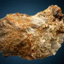 Siderite with Chalcopyrite on Quartz - image 3