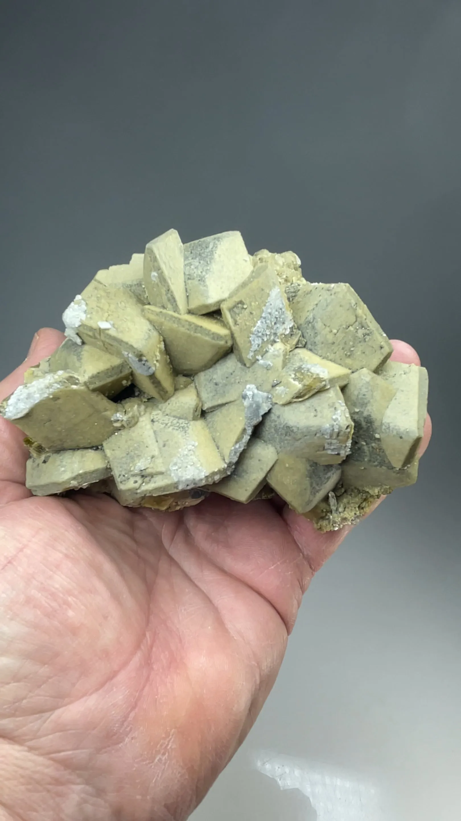 Siderite with Dolomite, Ferberite, Arsenopyrite - image 2