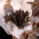 Siderite with Eosphorite on Albite - image 4