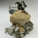 Siderite with Fluorapatite and Marcasite - image 1